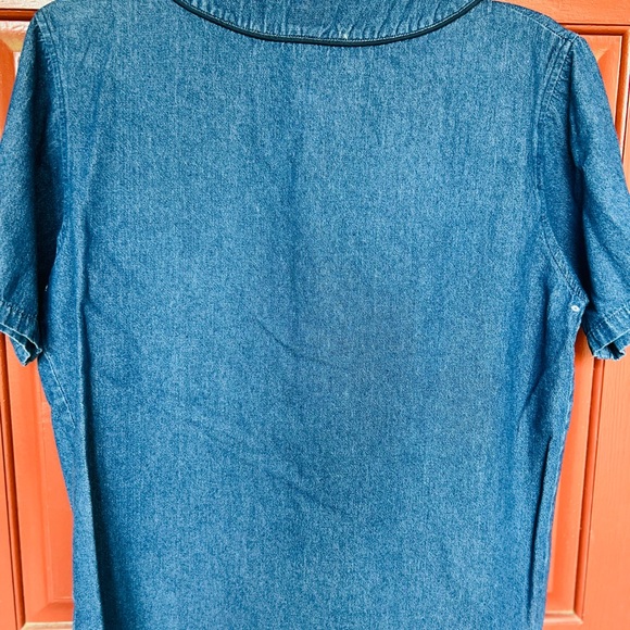 Stussy Indigo Button-Up Shirt - Picture 5 of 5